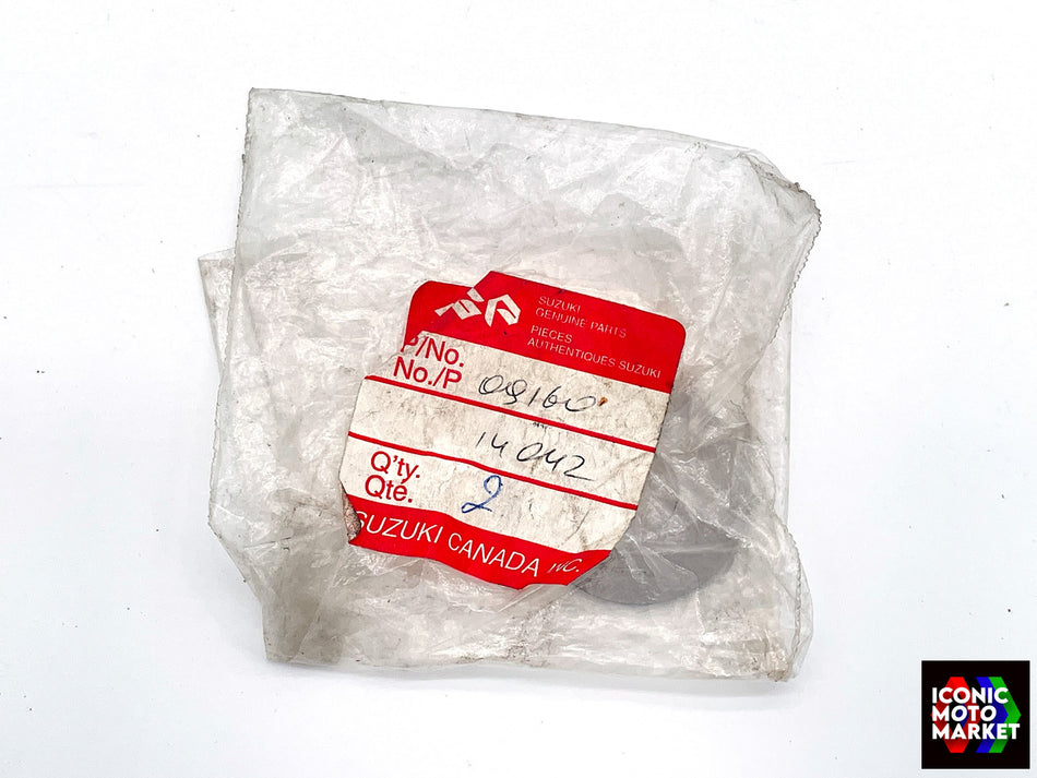 Suzuki RG500, GSX-R400 - Washers, 2-Pack (14.2x38x1mm). NOS (OEM) #09160-14042