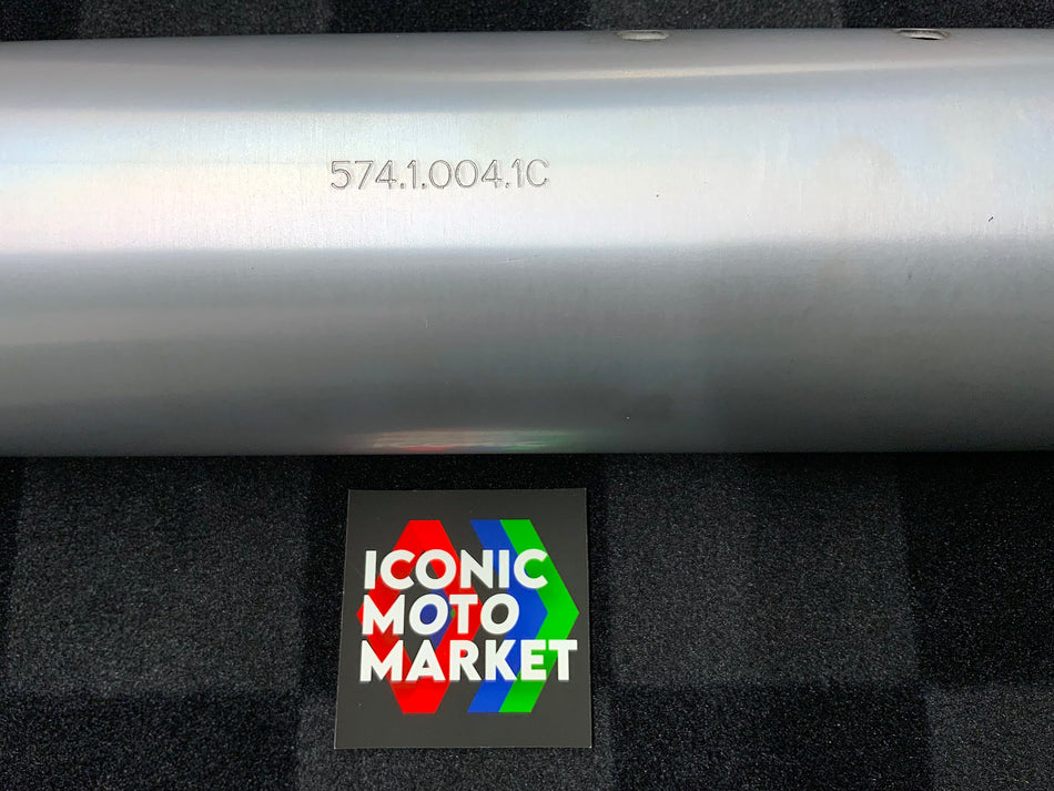 Ducati 900SS (1991-1997) Left-side Exhaust Silencer. (OEM) #57410041C