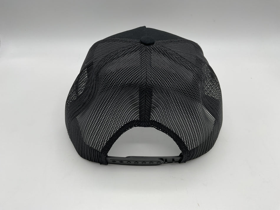 Iconic Motorbikes Mesh Back SNAPBACK Adjustable Hat (Black)