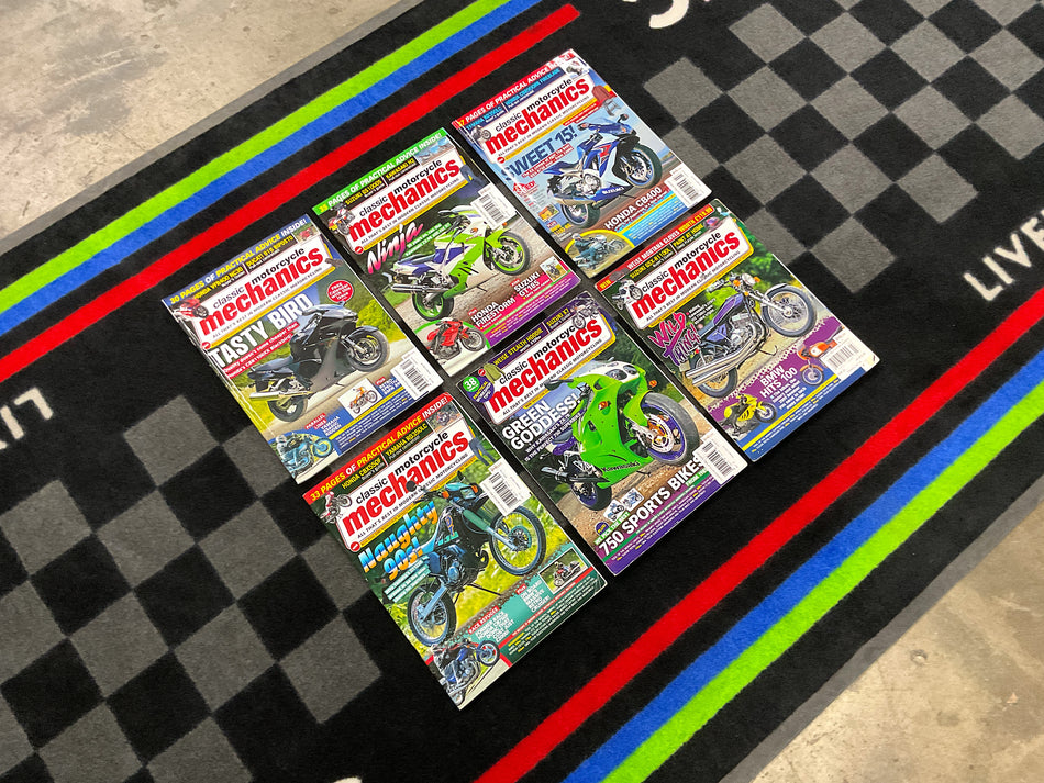 Collection of 6 Motorcycle Magazines - Classic Motorcycle Mechanics. #CMM_6A