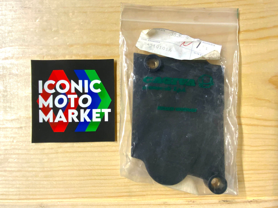 Ducati 900SS (1991-1997) 907 I.E. Paso (1990-1993) Monster 900 (1993-1997) Cover - Horizontal Tensioner/Timing Roller. New-in-Box. (OEM) #24510101A