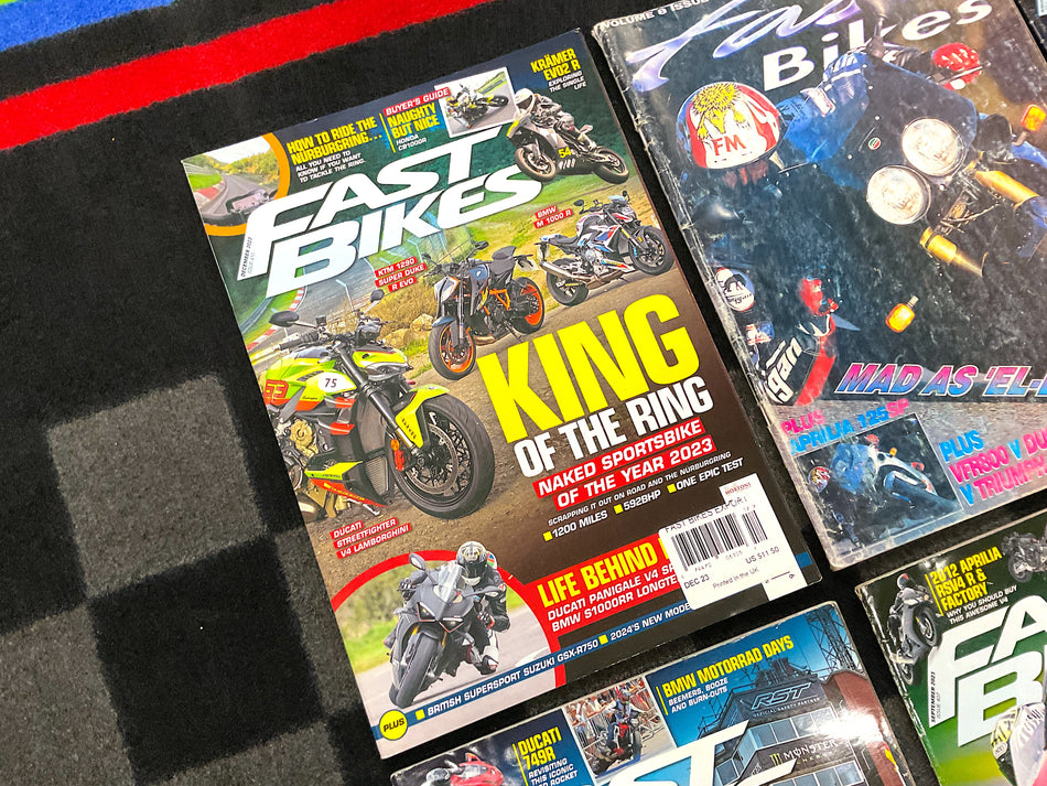 Collection of 6 Motorcycle Magazines - Fastbikes. #FB_6D
