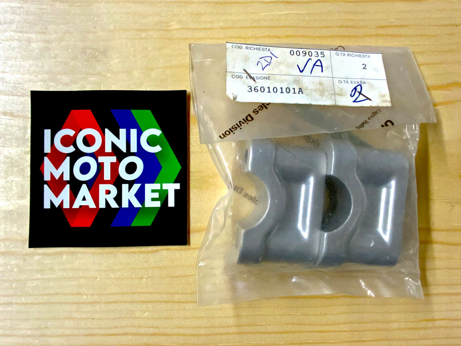 DUCATI MONSTER 600 (1993-1997) Handlebar Bracket - Lower. New-in-Box. (NOS) #36010101A