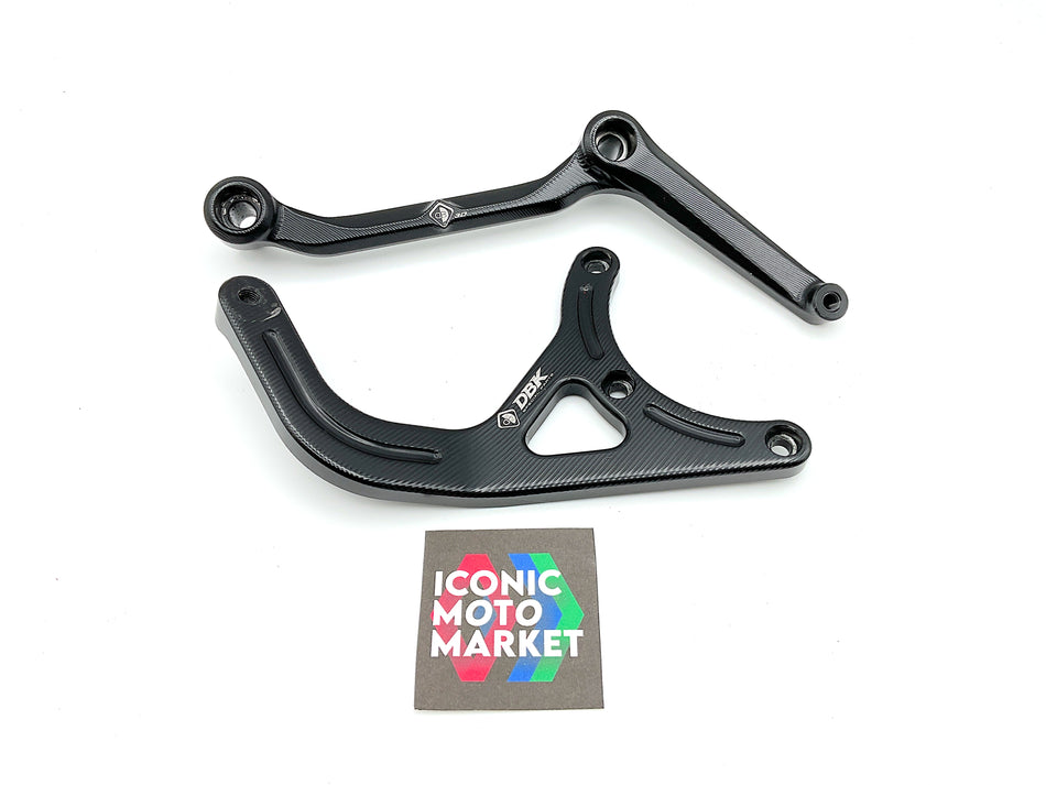 Ducati Multistrada 1100/1100S (2005). Steering Damper Brackets. DBK Special Products. #DBK_JK2