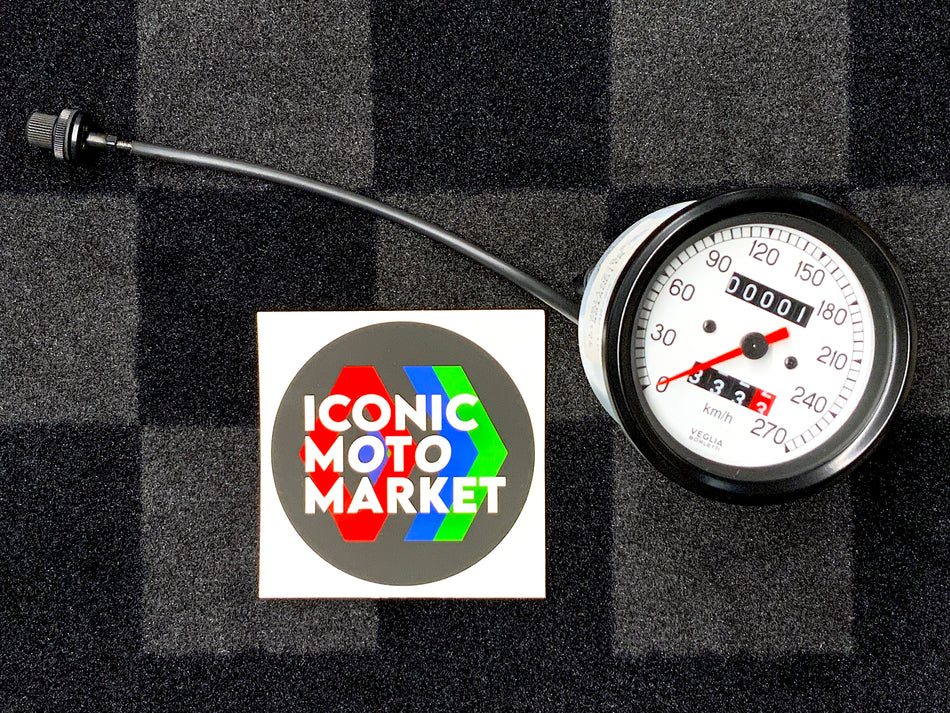 Ducati 851 (1991-1992) 888/888 SP5 (1993-1995) Veglia Speedometer. New-in-Box. (OEM) #40140011A