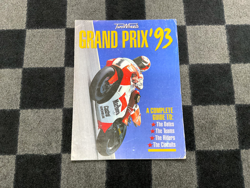 Grand Prix 2 Booklet Collection - 1992, 1993. Two Wheels Magazine. #TWHEEL_2P