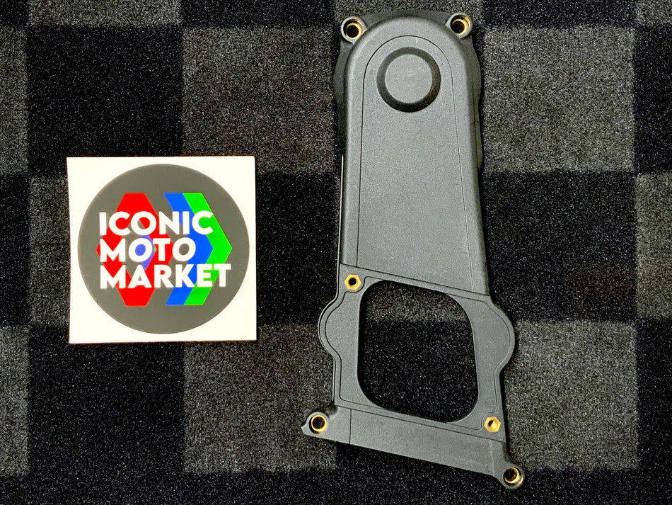 Ducati 900SS (1991-1997) 907 I.E. Paso (1990-1993) Monster 900 (1993-1997) Vertical Timing Belt Cover. New-in-Box. (OEM) #24510071A