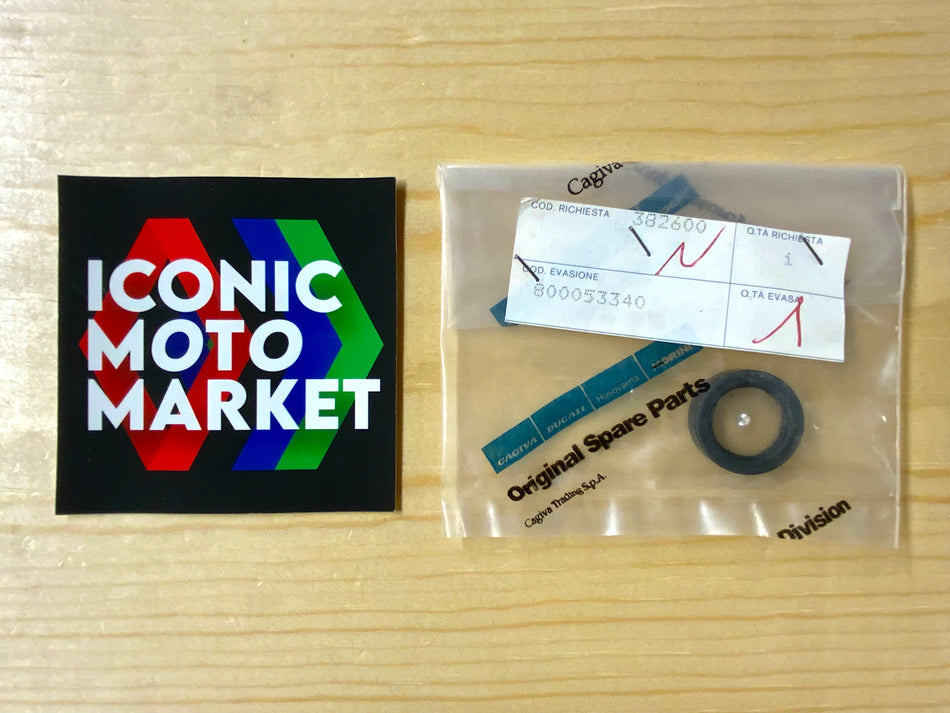 Cagiva Husqvarna 125 WRE (2011) Oil Level Check, Window. New-in-Box. (OEM) #800053340