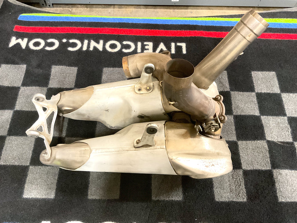 Ducati 1199S 1199 (2015) Catalytic Converter Exhaust Silencer (OEM) #ZDM-P37 #570.1.315.2B