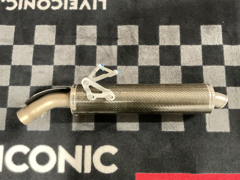 Ducati 1199 Panigale (2012-2014) Exhaust Silencer Muffler (OEM) (Used) #ZDM-A88 573.1.339.2A