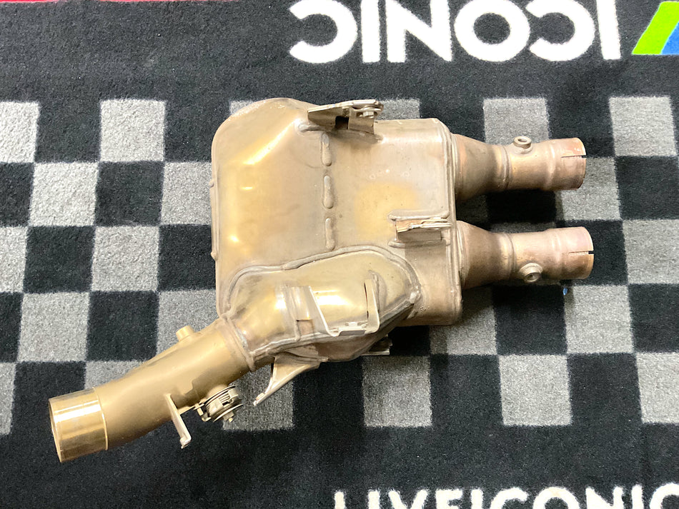 Yamaha YZF-R1 (2015-2019) Exhaust Catalytic Converter. (OEM) #2CR0998