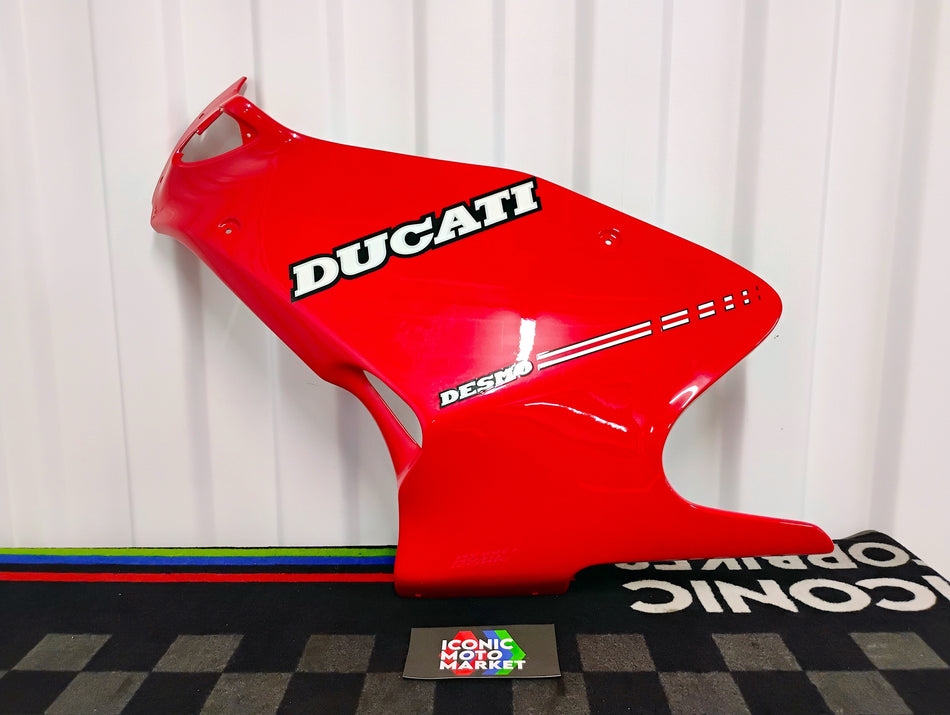 Ducati 900SS/750SS (1991-1997) Left-hand Fairing (Red) (OEM) #48010051AA