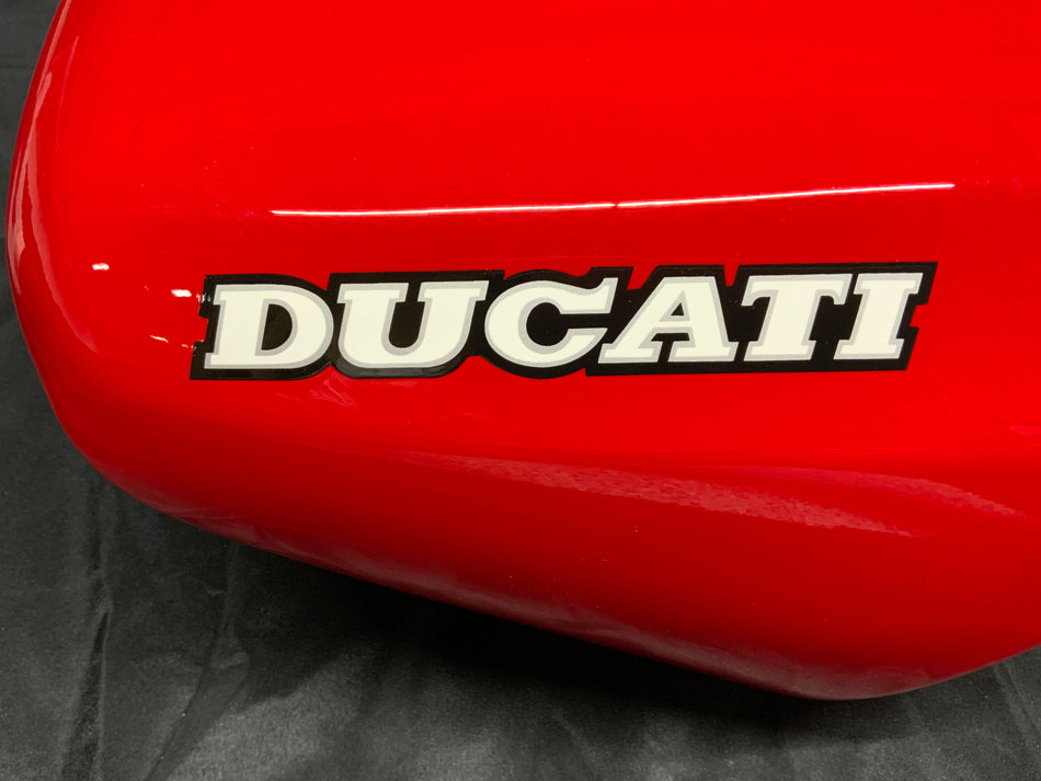 Ducati 851 S (1989-1990) Red Aluminum Fuel Tank (OEM) #58610011CA