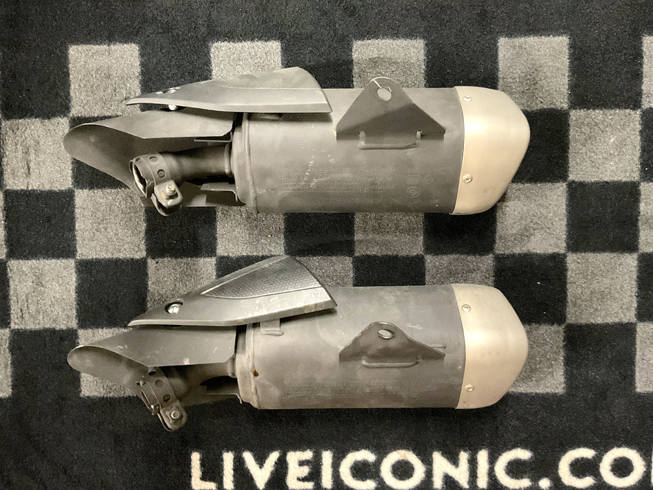 Yamaha YZF-R3, MT-03 - Exhaust Muffler Set. (OEM) #2MS-E4602-00-00