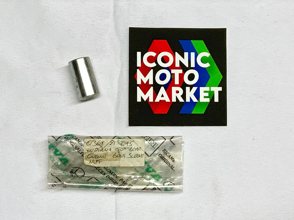 Ducati 750 Indiana (1986). Top Engine Bolt/Sleeve Nut. New-in-Package. (OEM) #036191245