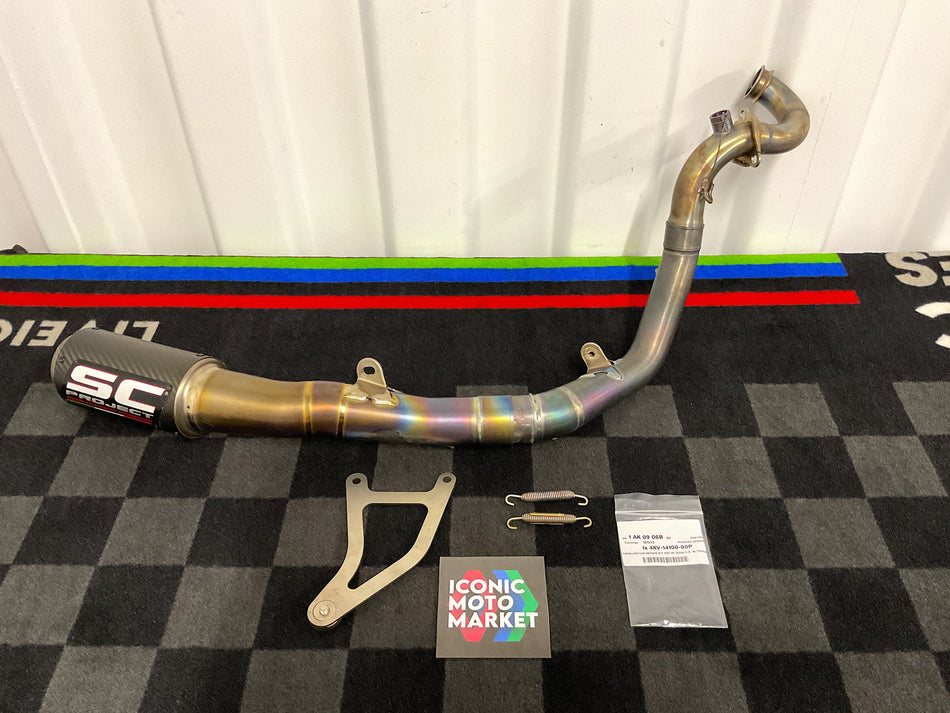 Honda NSF250R (2012-Present) SC Project Titanium Exhaust - Complete Kit. #NSF-SC-Ti