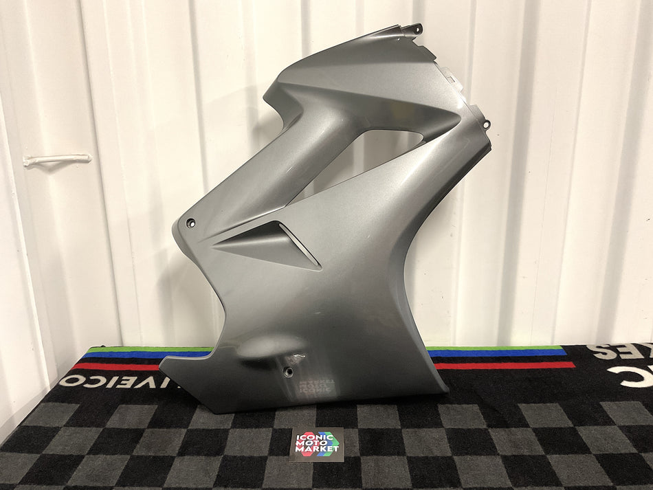 Honda VFR800A (2003) Fairing, Right-Side - Silver. (OEM) #64311-MCW-D0000-R