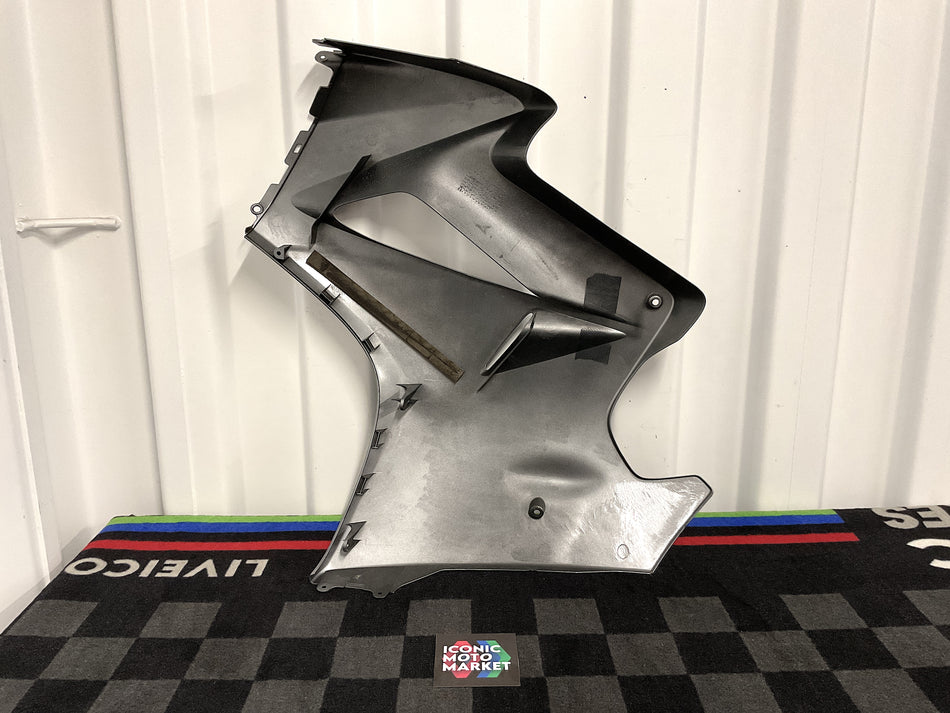 Honda VFR800A (2003) Fairing, Right-Side - Silver. (OEM) #64311-MCW-D0000-R