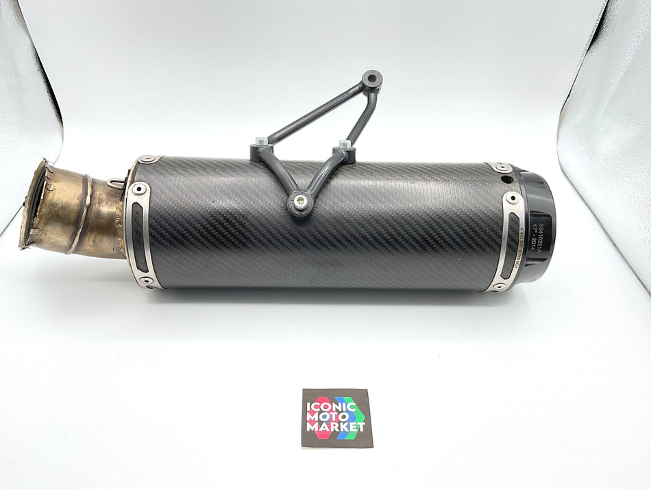 Ducati Hypermotard 939 (2016-2018) Termignoni - Upper Silencer 1008. #96410251A