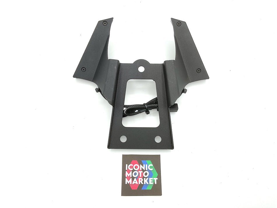 Ducati Hypermotard 950 SP (2019-2025) License Plate Holder, w/ Integrated Turn-Signals. (Aftermarket) #950-RB 950-SIDE