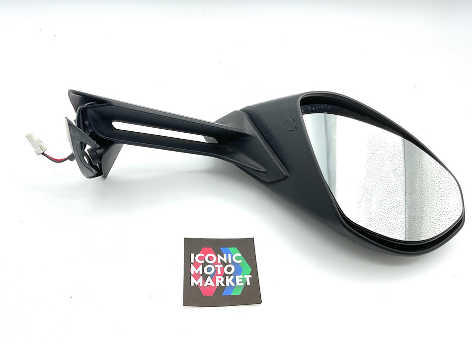 Ducati 959 Panigale (2019) Mirrors, RH/LH Set. Black. (OEM) #523S0533C