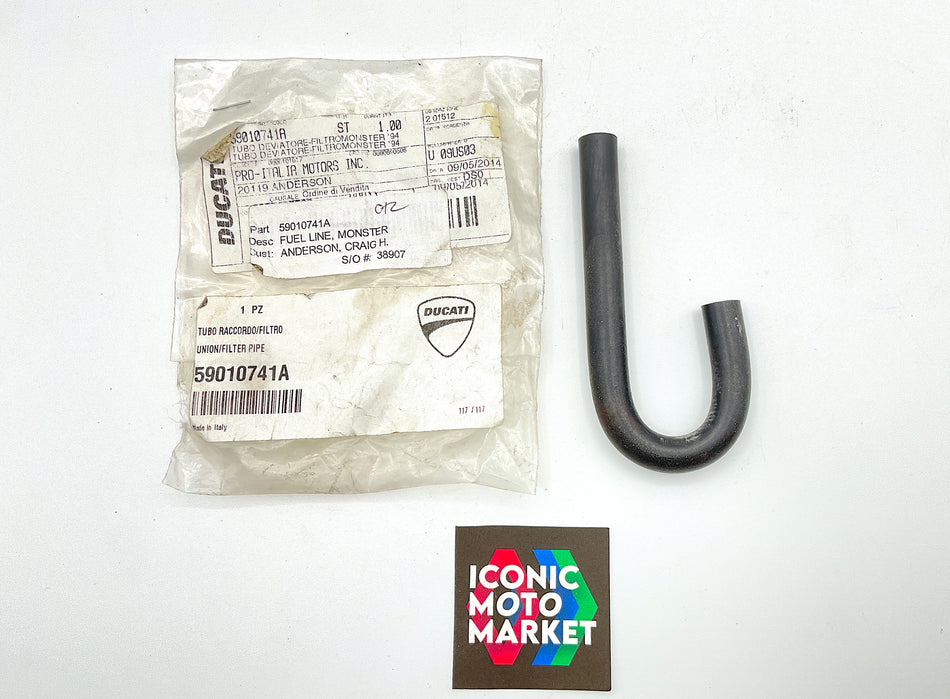 Ducati Monster. Fuel Line. New-in-Box. (OEM)  #59010741A