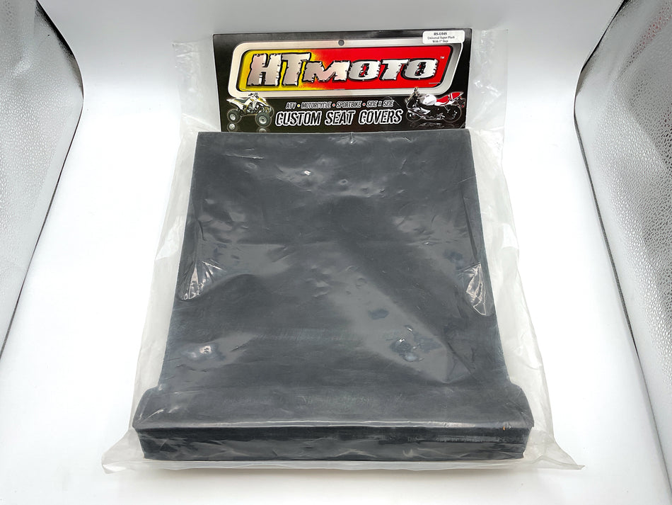 HTMoto - Black Seat Cover with 9mm Underpad. Universal. New-in-Package. #RS-U04Si