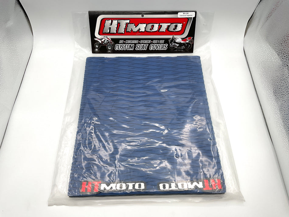 HTMoto - Blue Seat Cover with 9mm Underpad. Universal. New-in-Package. #RS-U02
