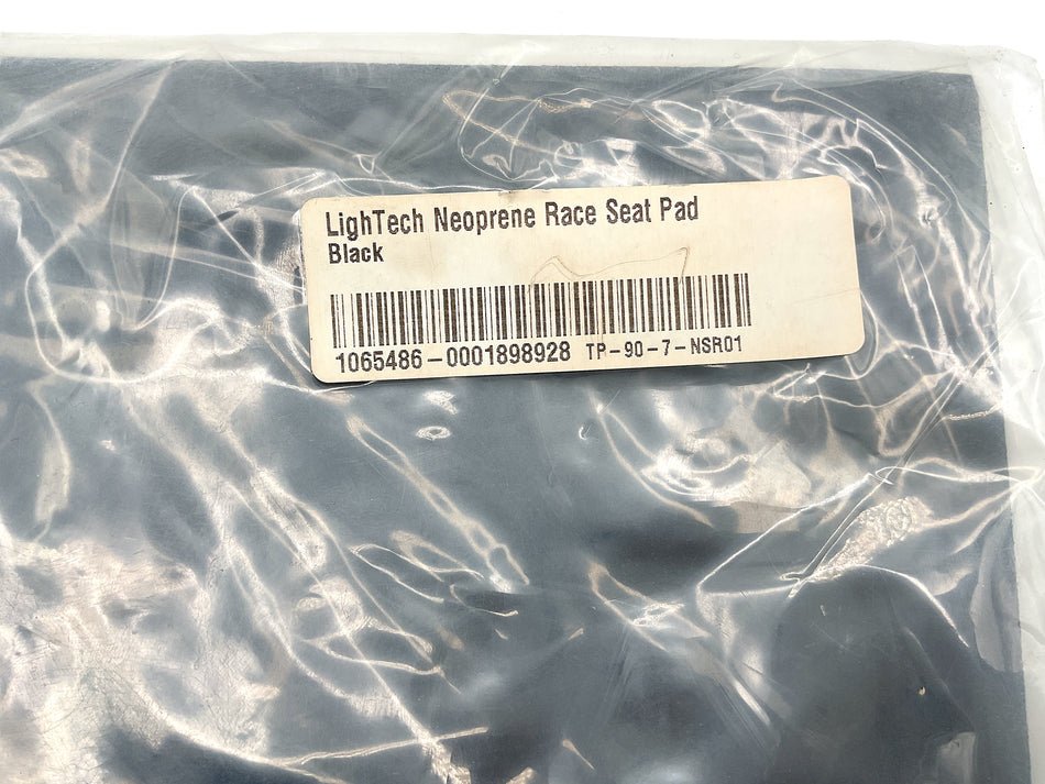 LighTech - Neoprene Race Seat Pad, Black. New-in-Package. #1065486-0001898928