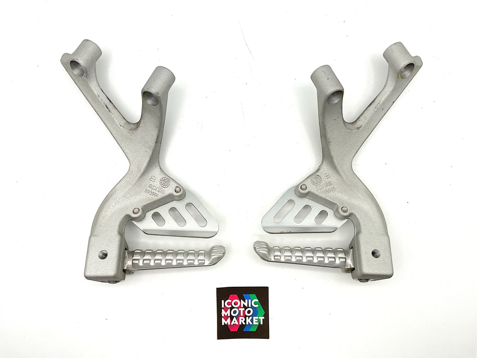 Aprilia Tuono V4 1100RR (2015-2016) Rear Passenger Footrest Assy. (OEM) #893994_893995