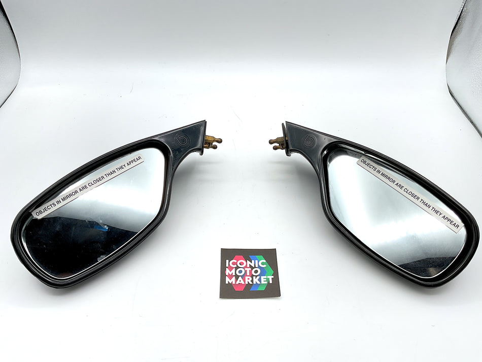 Bimota SB8R, SB6, DB4 - Factory Mirror Set. (OEM) #48491_SET
