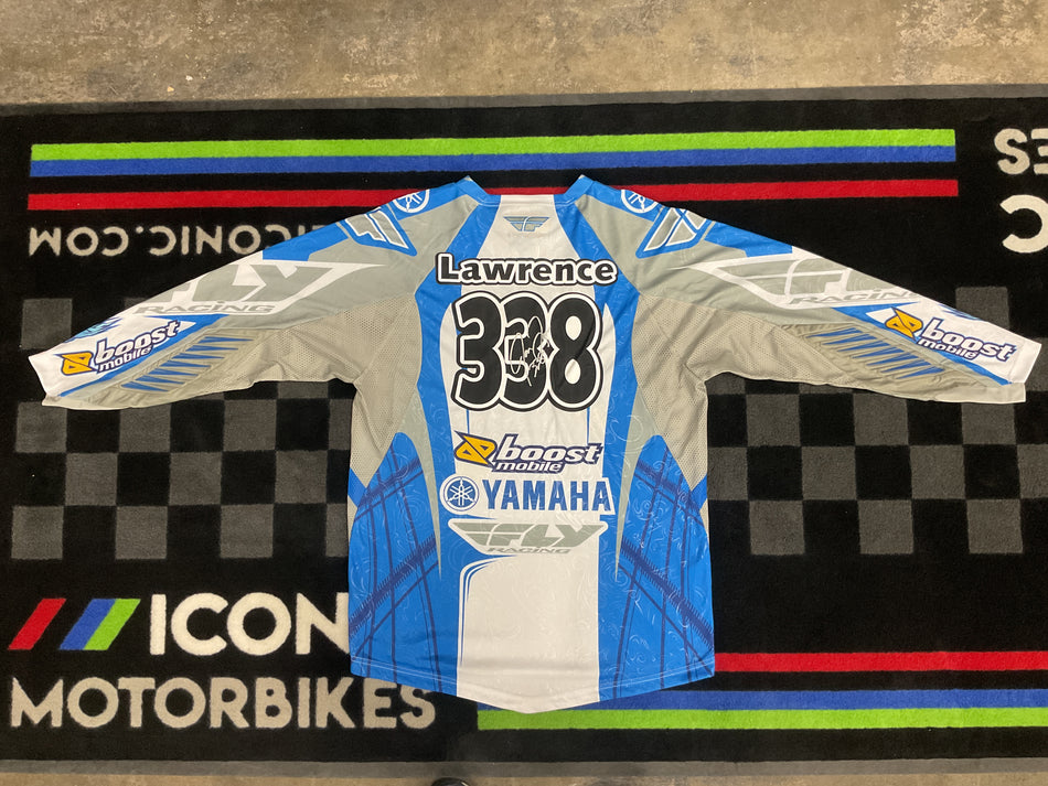 Jason Lawrence #338 2009 Supercross Signed Jersey (Small)