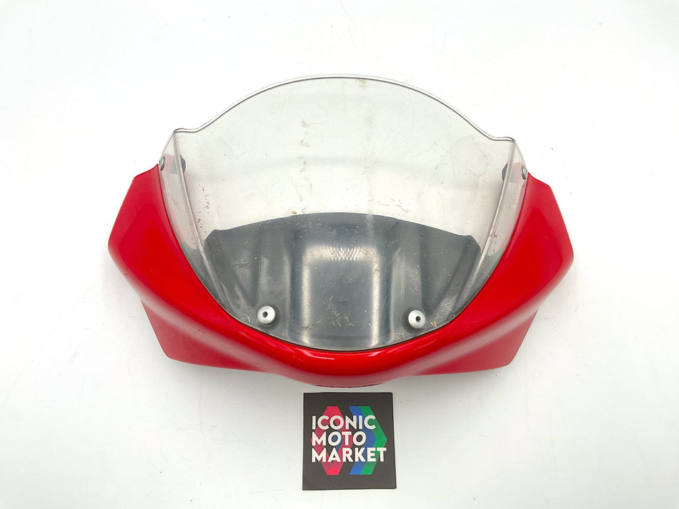 Ducati Monster - Front Upper Cowl with Windscreen. (OEM) #48130531A