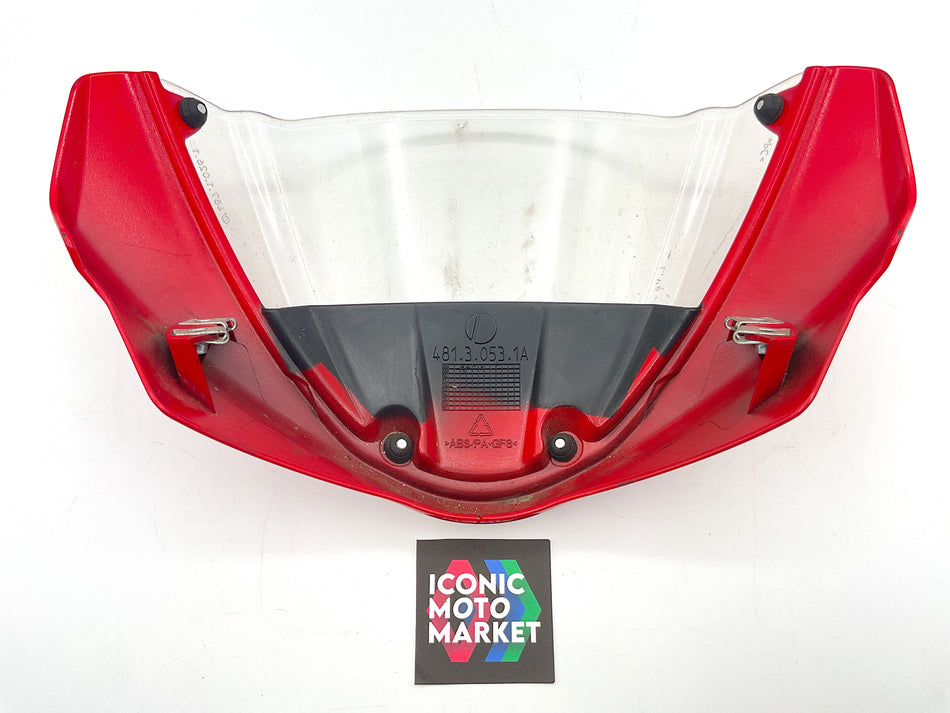 Ducati Monster - Front Upper Cowl with Windscreen. (OEM) #48130531A