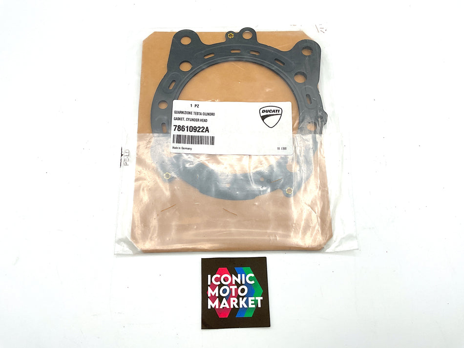 Ducati 1098, Streetfighter - Cylinder Head Gasket. New-in-Package. (OEM) #78610922A