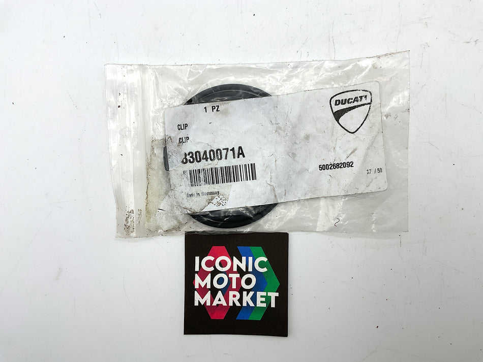 Ducati Panigale, Multistrada, XDiavel, Streetfighter - Clip, for Handle Bar. New. (OEM) #83040071A