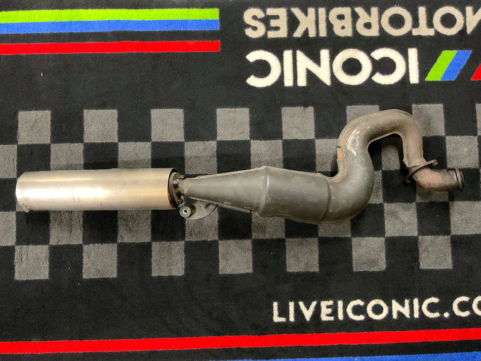 Honda NS400R NC19 (1985-1987) Factory Honda Exhaust w/ Muffler. (OEM) #HMKM9