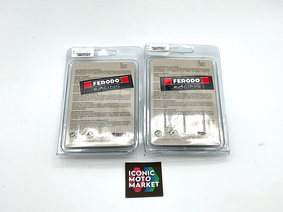 BMW S1000RR, S1000R - Ferodo Racing Brake Pads. Set of 2. New. #FDB2255ZRAC