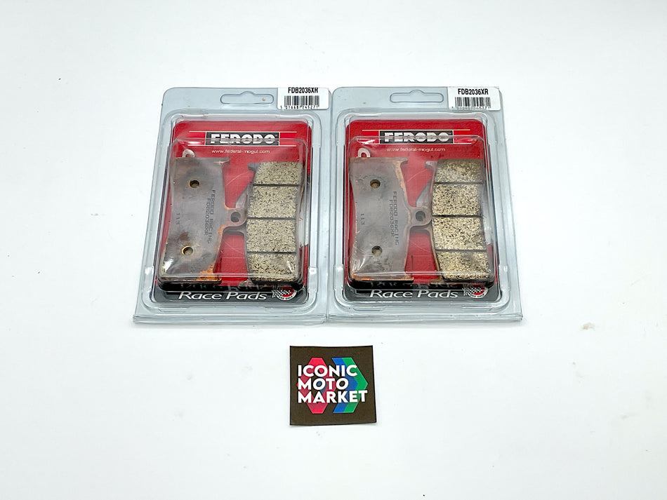 MV Agusta F4 1000, F4 750, Brutale 910 - Ferodo Racing Brake Pads. Set of 2. New.  #FDB2036XR
