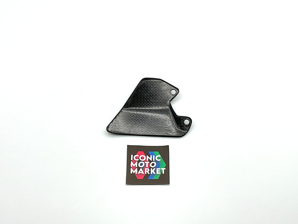 Ducati 998, 996, 916, 748 - Carbon Fiber, Right-Side Heel Guard. #CF_GRDRT