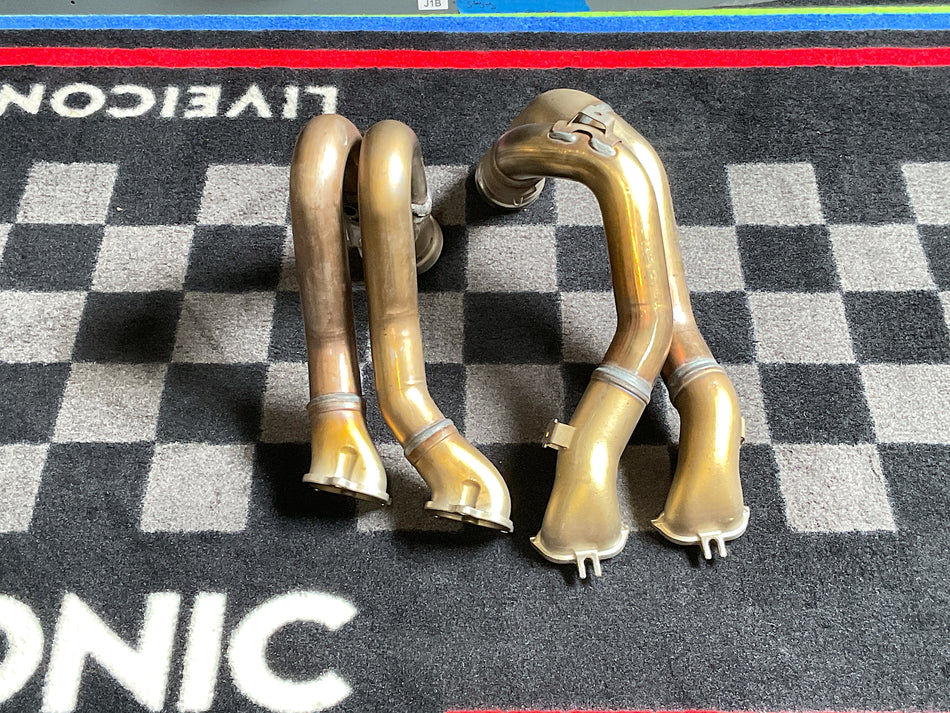 Ducati Panigale V4, Streetfighter V4 (2021-2025) Exhaust Pipe Headers. (OEM) #57015211A_57015222A