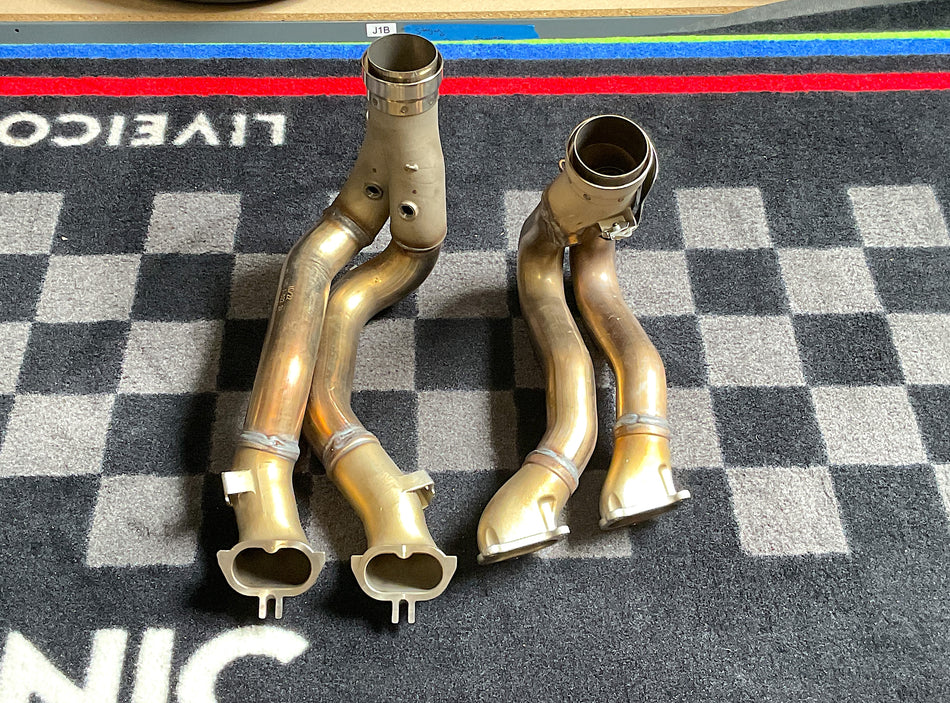 Ducati Panigale V4, Streetfighter V4 (2021-2025) Exhaust Pipe Headers. (OEM) #57015211A_57015222A