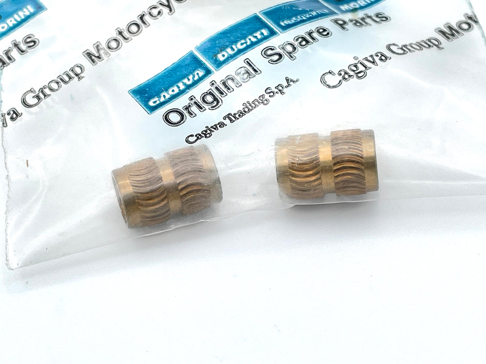 Ducati 851 (1991-1992) 888 (1994-1995) 900SS / 750SS (1998-2001) Threaded Insert - Pack of 2. (OEM) #85040101A