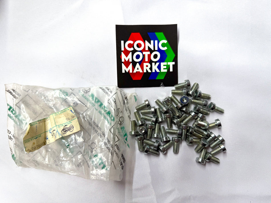 Ducati 851 (1987-1991). Screw. M6x12. New-in-Package. (OEM) #707006012
