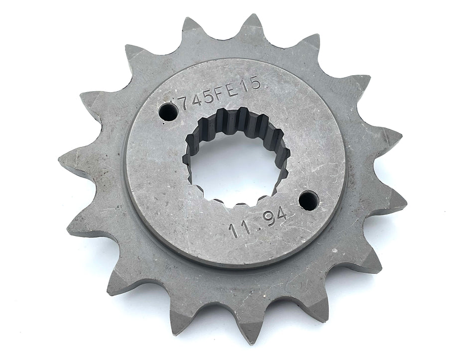 Ducati 907 I.E. Paso (1990-1993) Chain Sprocket - T15. New. (OEM) #44910071A