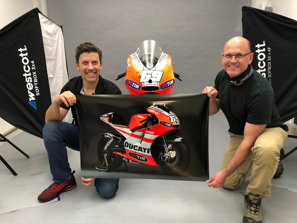 Nicky Hayden D16 GP11 Show Bike - Special Edition - Poster