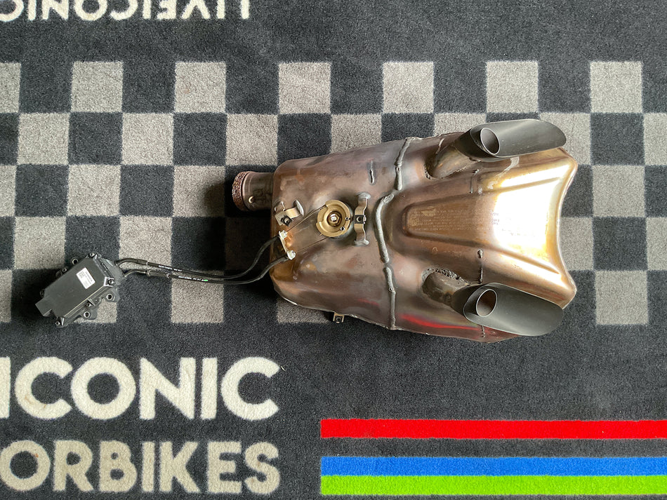 Ducati Panigale V4 (2018-2024) Original Exhaust Muffler. (OEM) #57414341A