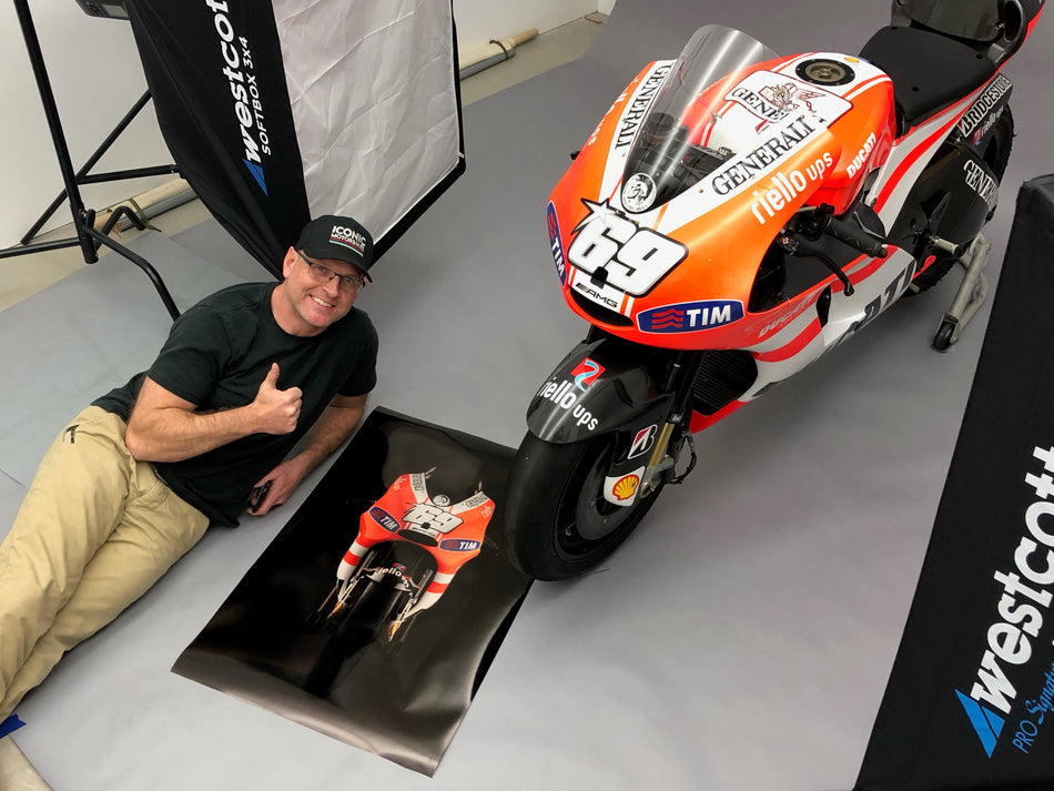 Nicky Hayden D16 GP11 Show Bike - Special Edition V2 - Poster