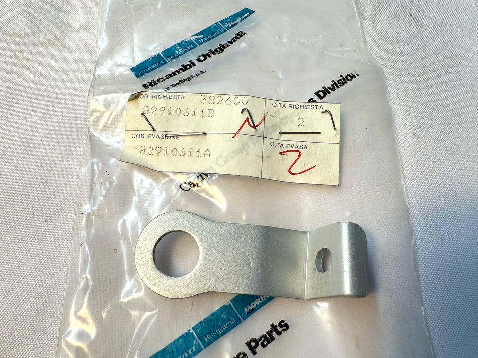 Ducati  888 (1995). Clutch Reservoir Bracket/Plate. New-in-Package. (OEM) #82910611A