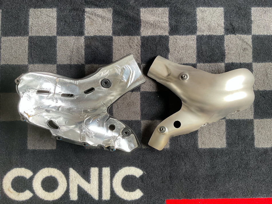 Ducati Panigale V4, Streetfighter V4 - Exhaust Heat Guard R.H. Casing, Shield. (OEM) #4601G351B
